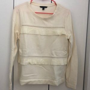 Cute Frill Banana Republic Sweatshirt